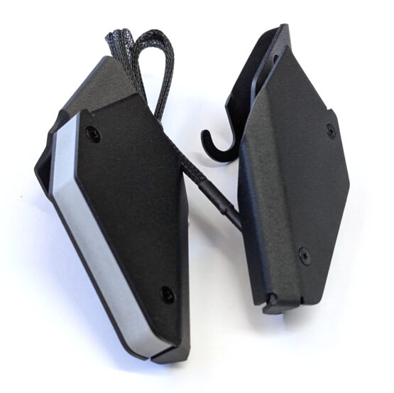 New Rage Cycles Rear Turn Signals Black Fits 2019+ Ducati Diavel 1260
