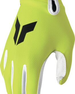THOR LAUNCHMODE Gloves Men's Small White/Acid