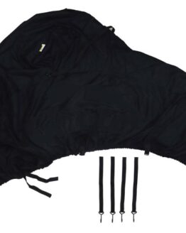 40 BELOW Snowmobile Cover Economy Black Polyester