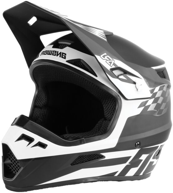 Answer AR1 Sweep Helmet Black/White - XL - Image 2