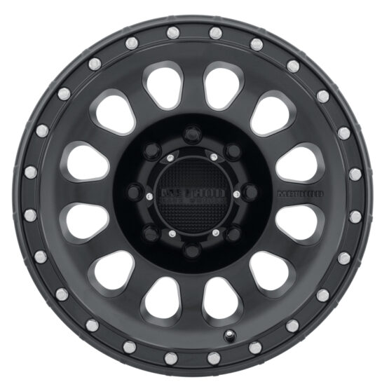 MR315 18x9 +18mm Offset 8x170 130.81mm CB Matte Black Wheel