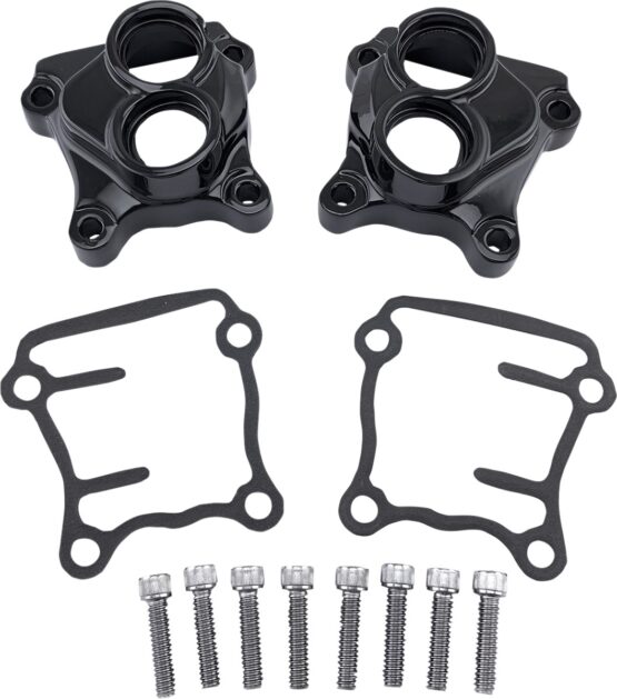 Drag Specialties Lifter Cover Gloss Black for Harley Twin Cam