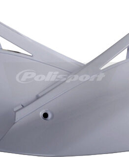 Plastic Side Number Plate - White