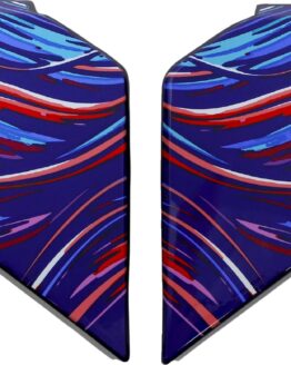 ICON Airflite Helmet Side Plates Betta Blue One Size