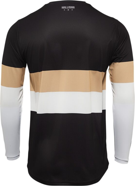 Thor Hallman Differ Draft Jersey Black Tan Men's Small - Image 2