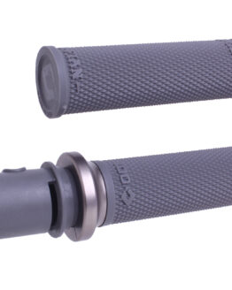 ODI Ruffian Lock-On Street Grips Graphite/Gunmetal CVO