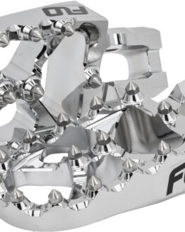 FLO Motorsports Pro Series Chrome Footpegs KTM Husqvarna GasGas