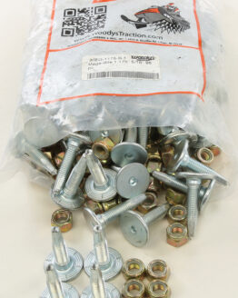 Silver Mega-Bite Trail Studs 1.175" 96/Pk