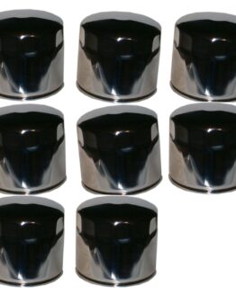 HF172C Oil Filter - Chrome - 8 Pack