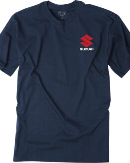 Men's Suzuki Shutter Tee Navy XL by Factory Effex