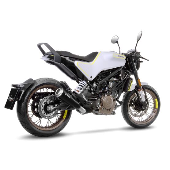 GP One Black Stainless Steel Slip On Exhaust Muffler - Image 3