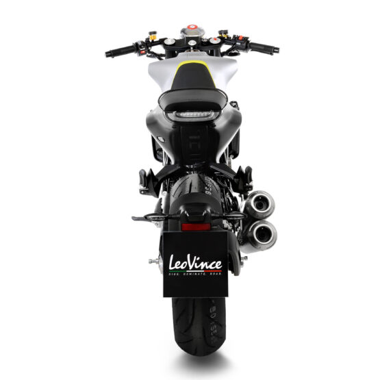 GP Dual Black Stainless Steel Slip On Exhaust Muffler - Image 4