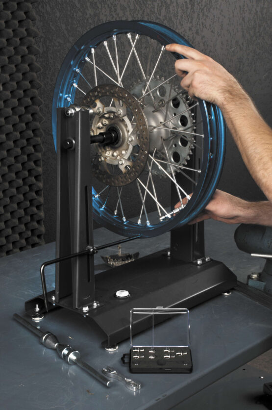 Wheel Balancer and Truing Stand - BikeMaster Fits Wheel Widths 30cm to 54cm - Image 2