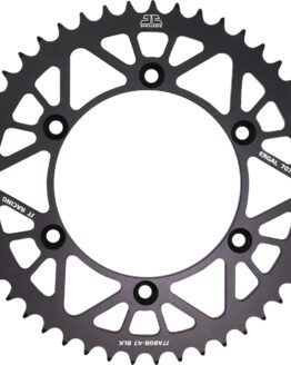 Black Aluminum Rear Sprocket - 47 Teeth 520 Pitch