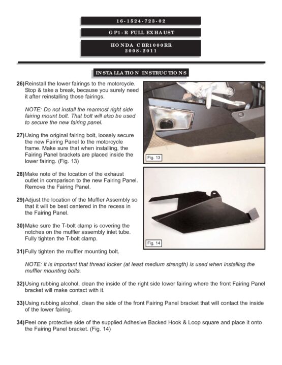 GP1R Stainless Steel Full Race Exhaust System - Image 8