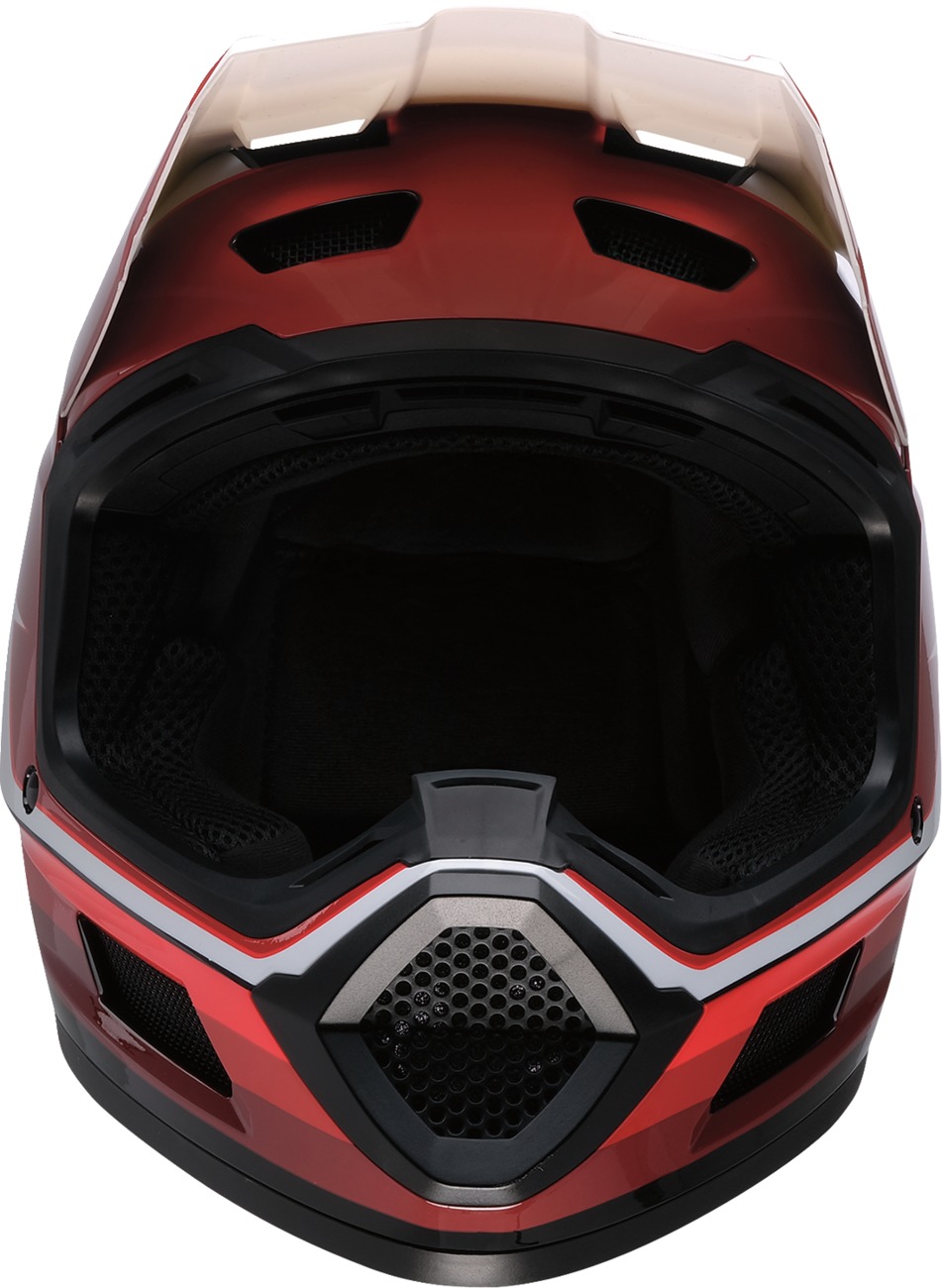 Z1R Youth Dirt Maxx Vortex MX Helmet Red/White Small - Image 3