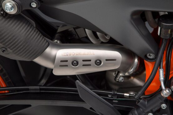 Yoshimura AT2 Street Slip-On Exhaust SS/CF Fits 20-21 KTM 890R, 19-20 790 Duke - Image 3