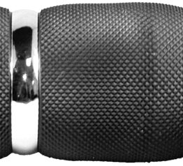 Air Cushioned Grips Heated W/Cable Throttle Boss - Black