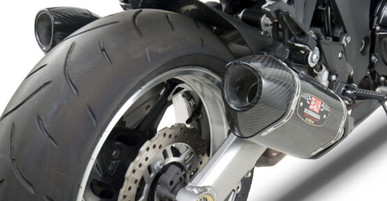 Street R77 Street Carbon Fiber Dual Slip On Exhaust