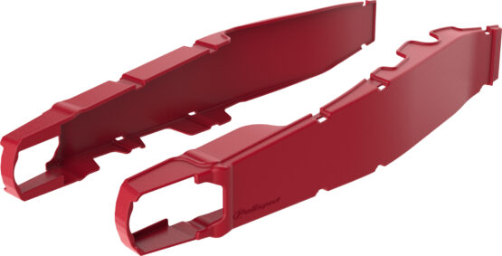 Red Swingarm Protectors