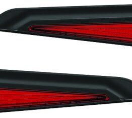 Kuryakyn Omni LED Saddlebag Inserts Satin Black Fits 18-20 GL1800