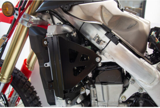 Black Radiator Braces For 19-25 CRF450X & -25 CRF450L/RL - Image 2