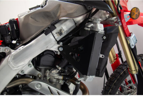 Black Radiator Braces For 19-25 CRF450X & -25 CRF450L/RL - Image 4