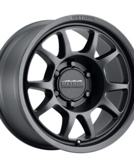 MR702 16x8 +30mm Offset 6x5.5 106.25mm CB Matte Black Wheel