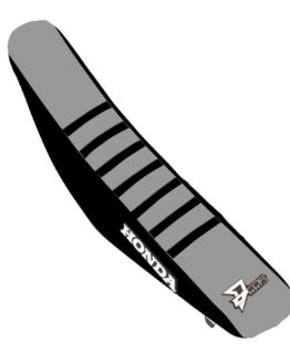 D'Cor Black/Grey Seat Cover with Ribs Fits 17-20 Honda CRF