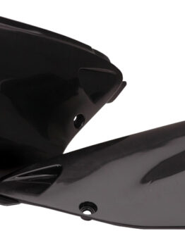 Acerbis Black Side Panels Plastic 2pc Set Fits 02-07 Honda CR125R CR250R