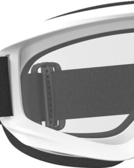 Youth Agent Mini Goggle - White w/ Clear Lens