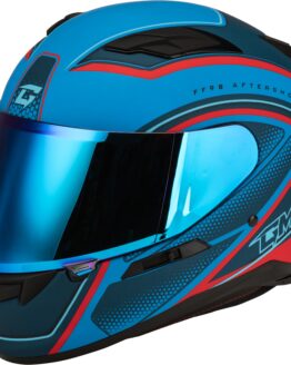 GMAX FF-98 Aftershock Full Face Helmet Matte Blue/Red Small