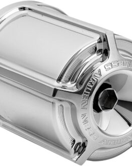 Arlen Ness Beveled Reusable Chrome Oil Filter