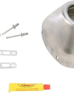 FMF RCT Stainless Replacement End Cap Kit For Factory 4.1