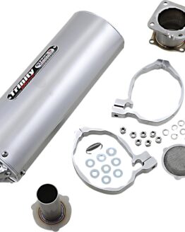 Brushed Aluminum Slip On Exhaust