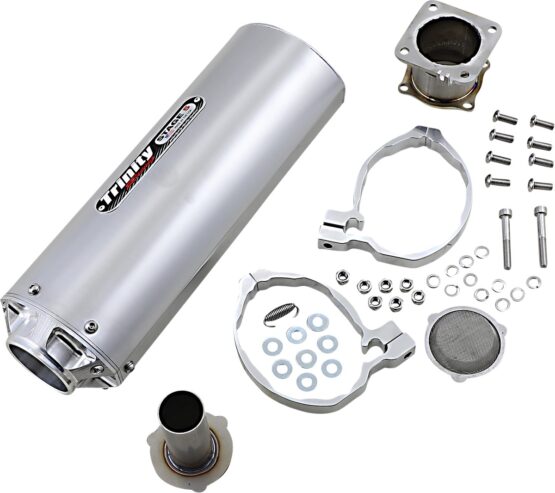 Brushed Aluminum Slip On Exhaust