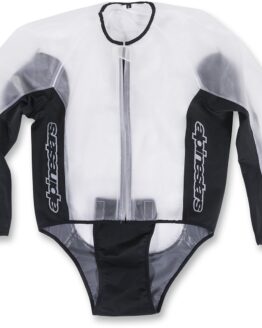 Racing Rain Jacket Black/Clear/White US 2X-Large