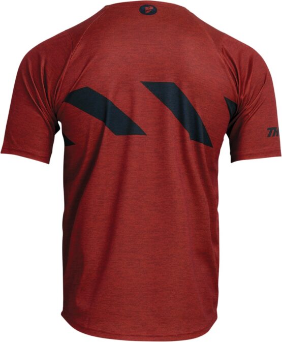 Thor Assist Hazard Short-Sleeve Jersey 2XL Red Black Men's - Image 2