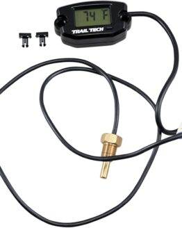 Trail Tech TTO Universal Temperature Meter Surface Mount Black 1/8-28 BSPP