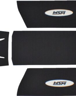 WSM Traction Mat Set Black For Kawasaki JS300 JS440 JS550