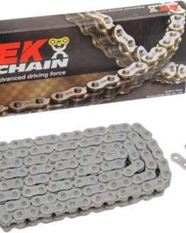 EK 520ZVX3 Sportbike Chain 120 Links Chrome