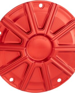 Arlen Ness 10-Gauge Derby Cover Red