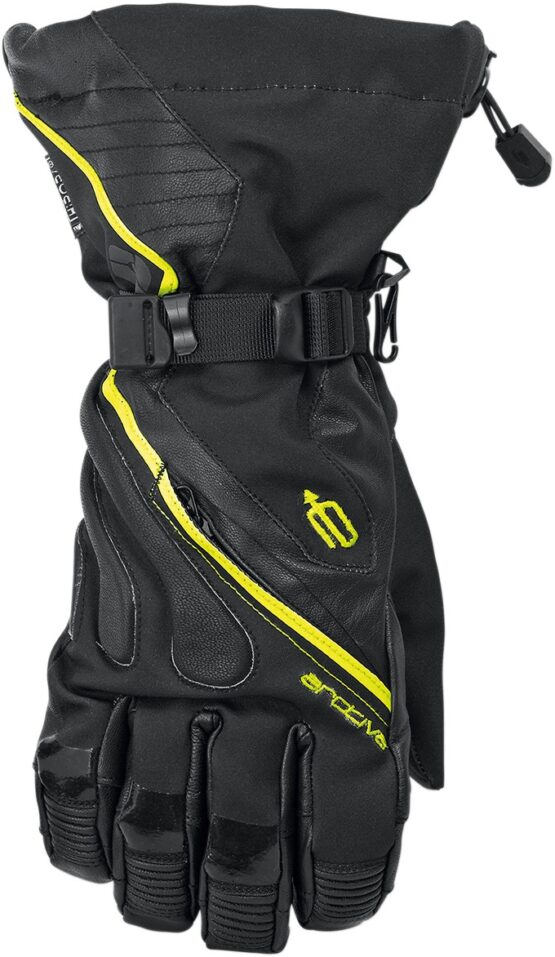 Meridian Snow Gloves Black Small