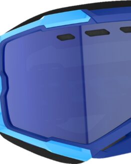 SCOTT Fury Snow Cross Goggle Blue/Black Enhancer Blue Chrome Lens