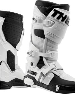 Radial Dirt Bike Boots - White Men's Size 9