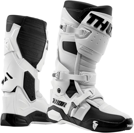 Radial Dirt Bike Boots - White Men's Size 9