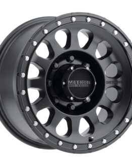 MR315 18x9 +18mm Offset 8x6.5 130.81mm CB Matte Black Wheel