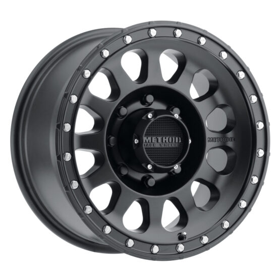 MR315 18x9 +18mm Offset 8x170 130.81mm CB Matte Black Wheel - Image 2