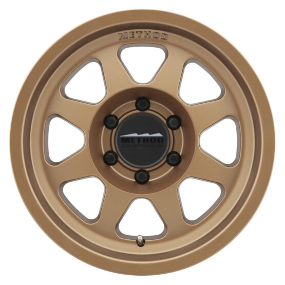 MR701 17x9 -12mm Offset 6x5.5 106.25mm CB Method Bronze Wheel