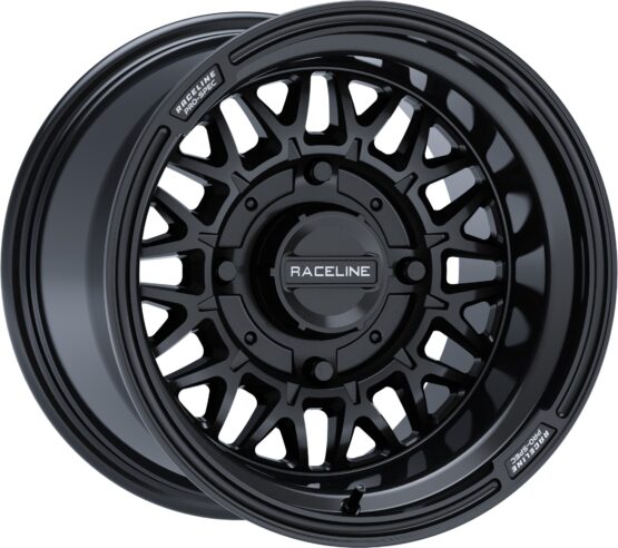Raceline Omega Gloss Black Wheel 15x10 4x137 0mm For ATV/UTV